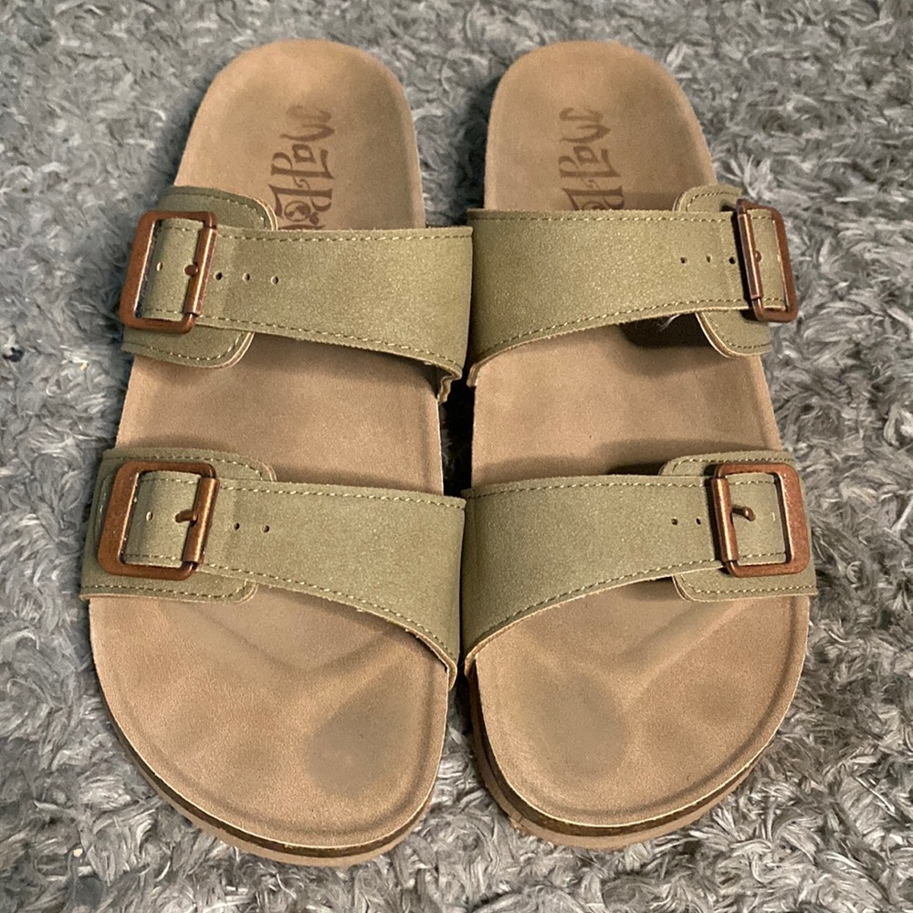 Mad Love Footbed Sandals
